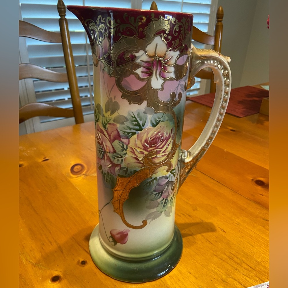 Vintage Royal Nippon Handpainted Nishiki, early 1900’s, vase